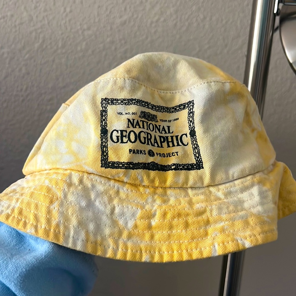 SOLD! Parks Project Yellow Tie Dye Bucket Hat